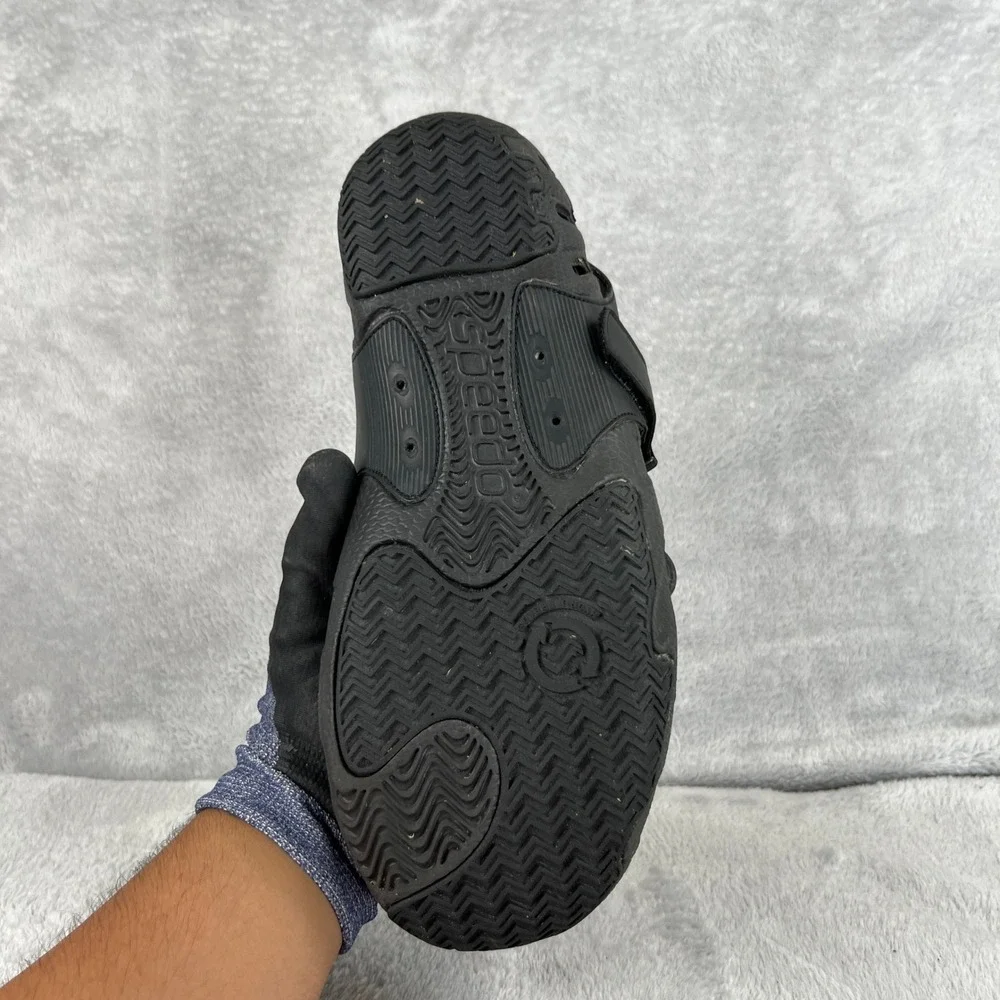 Speedo Hydro Tread Water Shoes Black Men Outdoor Beach River Aquatic Sandals